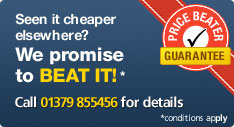 Seen it cheaper elsewhere? We promise to beat it! Seen it cheaper elsewhere? We promise to beat it!