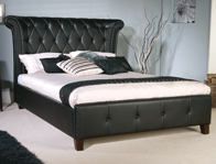 Limelight Orbit (Deluxe) Leather Bed Frame