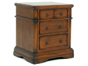 Zocalo Toscana Ash 3 Drawer Nightstand