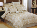 Cocoon Carrington Quilted Bedspread Ivory