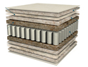 Abaca Organic  Luxury 1400 Pocket Mattress
