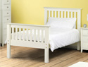 Julian Bowen Barcelona Stone White Painted Bed Frame