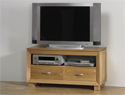 Sleepcraft Symmetry Oak Plasma Television Unit