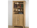 Symmetry Solid Oak Open Display Cabinet