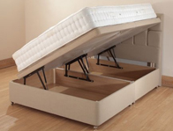 Relyon Belmont Leather Ottoman Lift Up Bed