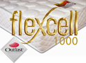 Flexcell 1000 Outlast Memory Foam Mattress