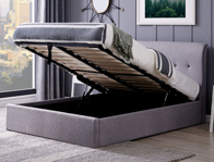 Dorlux Pisa Leather Lift Up Storage Bed