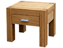 Sable Island Berkeley Collection 1 Drawer Bedside