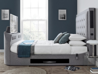 Kaydian Bowburn Leather TV Bed Frame