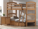 Joseph Maple Hardwood Bunk Bed