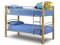 Julian Bowen Barcelona White Bunk Bed