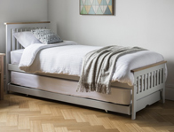 Dreamworks Ella Ivory Hardwood Guest Bed