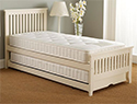 Dreamworks Ella Ivory Hardwood Pocket Spring Guest Bed