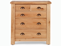 Originals Normandy Distressed French Oak 2 + 3 Chest