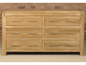 Mark Webster Canterbury Oak 6 Drawer Wide Chest