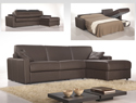 Faisa Island Leather Combination Sofa Bed