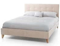 Serene Chelsea Upholstered Fabric Bed Frame
