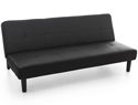 Serene Como Faux Leather Futon Bed