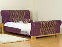 Kyoto Ludlow Upholstered Sleigh Bed Frame