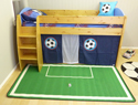 Stompa Football Cabin Bed Frame & Tent