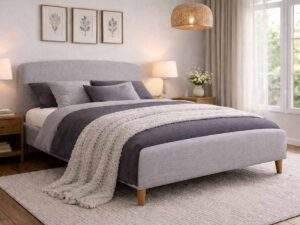 TL Avant Garde Geneva Light Grey Bed Frame