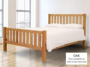 Windsor Shaker Oak Bed Frame
