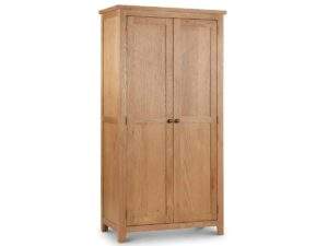 Julian Bowen Marlborough 2 Door Oak Wardrobe