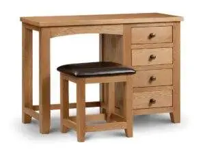 Julian Bowen Single Pedestal Dressing Table