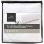 Deep-fill Cotton mattress protector
