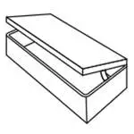 Side Lift Ottoman +&pound;170.00