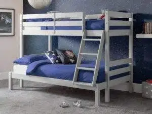 Julian Bowen Merlin Triple Sleeper Bunk - Grey