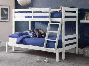 Julian Bowen Merlin Triple Sleeper Bunk - White