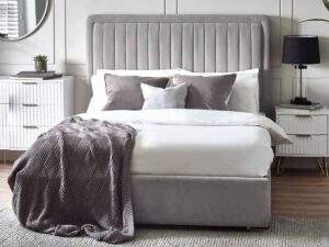 Julian Bowen Savannah Grey End Drawer Bed Frame