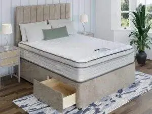 Siesta Viceroy 1000 Pocket & Gravity Foam Divan Bed Package deal