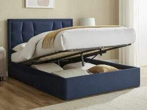 Limelight Carmen Navy Blue Storage Bed Frame