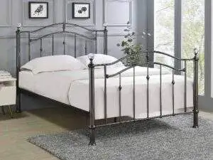 Limelight Callisto Black Chrome Finish Bed Frame