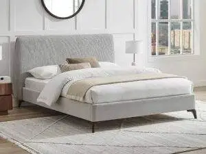 Limelight Dawn Grey Fabric Bed Frame