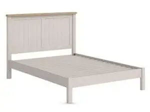 Oak Bedrooms Windermere Oyster Grey Oak Bed Frame