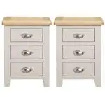 2 x 3 Drawer Bedsides +&pound;398.00