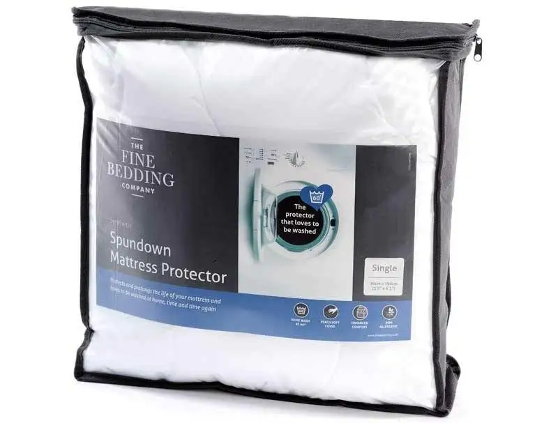 Fine Bedding Company Spundown Quilted Mattress Protector