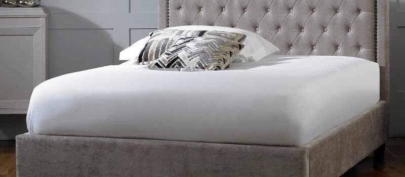Limelight Silver Colour Super King Size Fabric Bed Frame Discontinued
