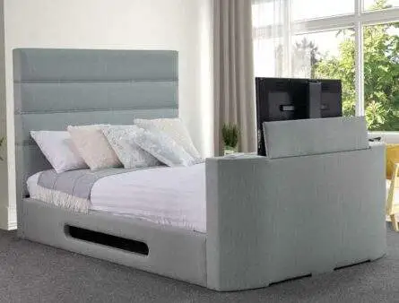 Sweet Dreams Mazarine Upholstered TV Bed Frame