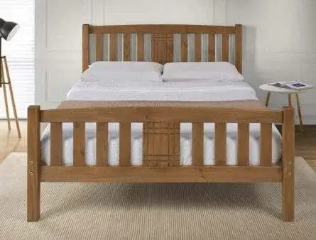 BPB Antique Pine Bed Frame