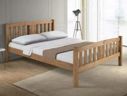 BPB Antique Pine Bed Frame