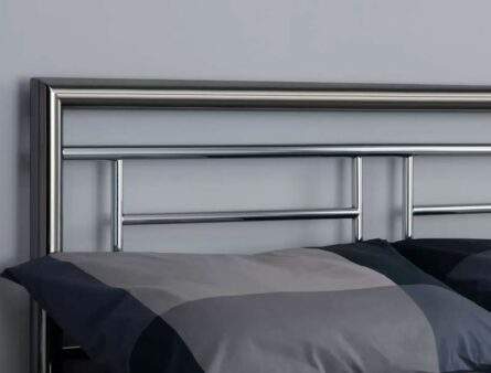 Birlea Montana Modern Chrome Bed Frame