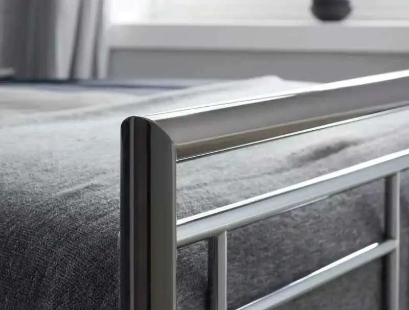 Birlea Montana Modern Chrome Bed Frame