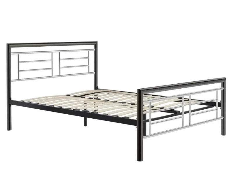 Birlea Montana Modern Chrome Bed Frame
