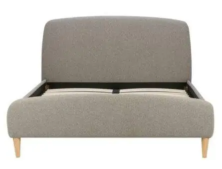 Birlea Quebec Grey Fabric Bed Frame
