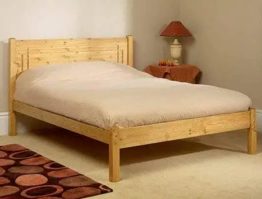 Friendship Mill Vegas Pine Bed Frame