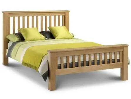 Julian Bowen Marlborough American Oak Bed Frame